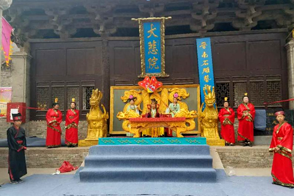 山西　曲村镇影视道具