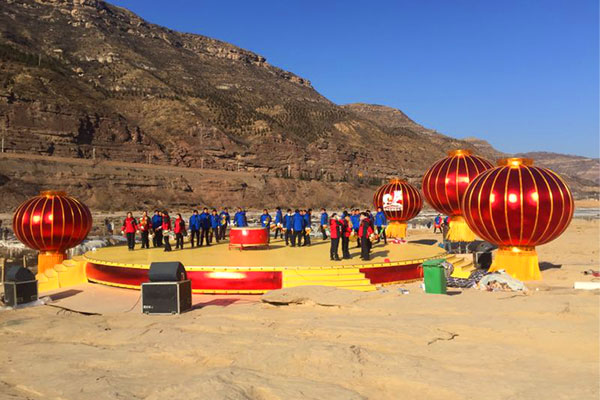 中央电视台《美丽中国唱起来》栏目舞台搭建