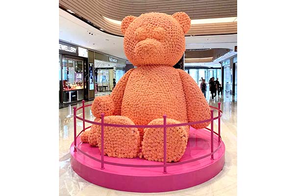 长治　万达熊抱抱