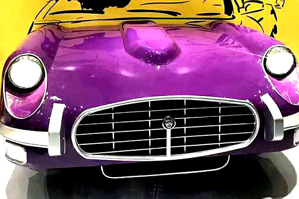 武汉解放公园跑车车头