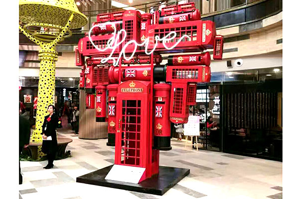 扬州经京华城6米电车电话亭