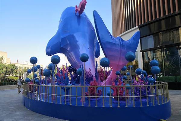 兰州中心鲸鱼项目