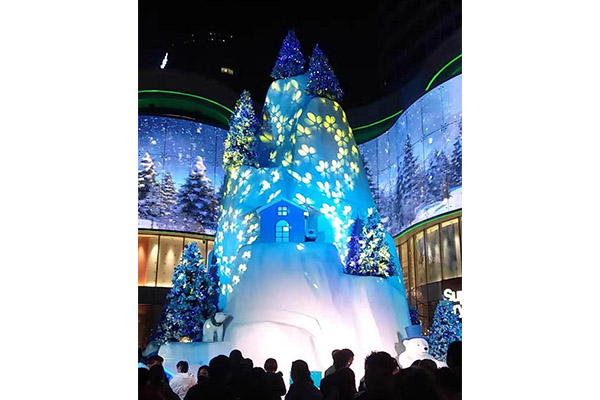 西安商业圣诞树